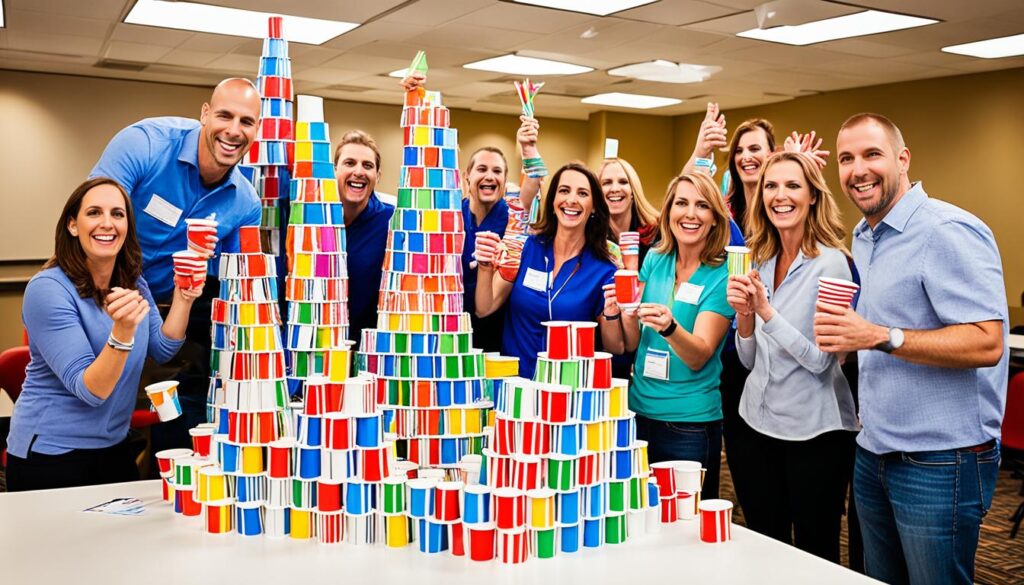 Indoor team building activities for employee engagement