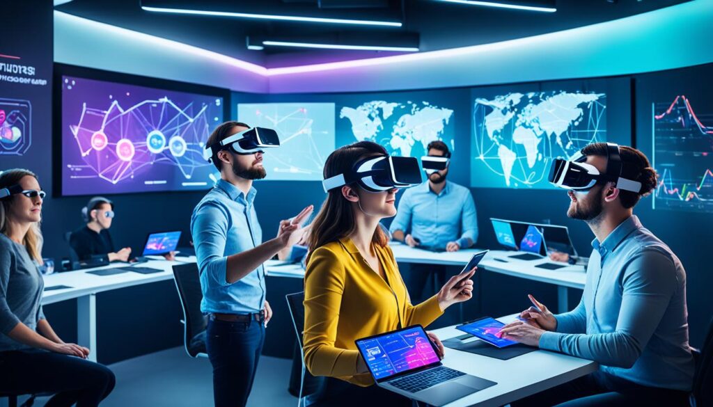 Virtual reality training for remote teams